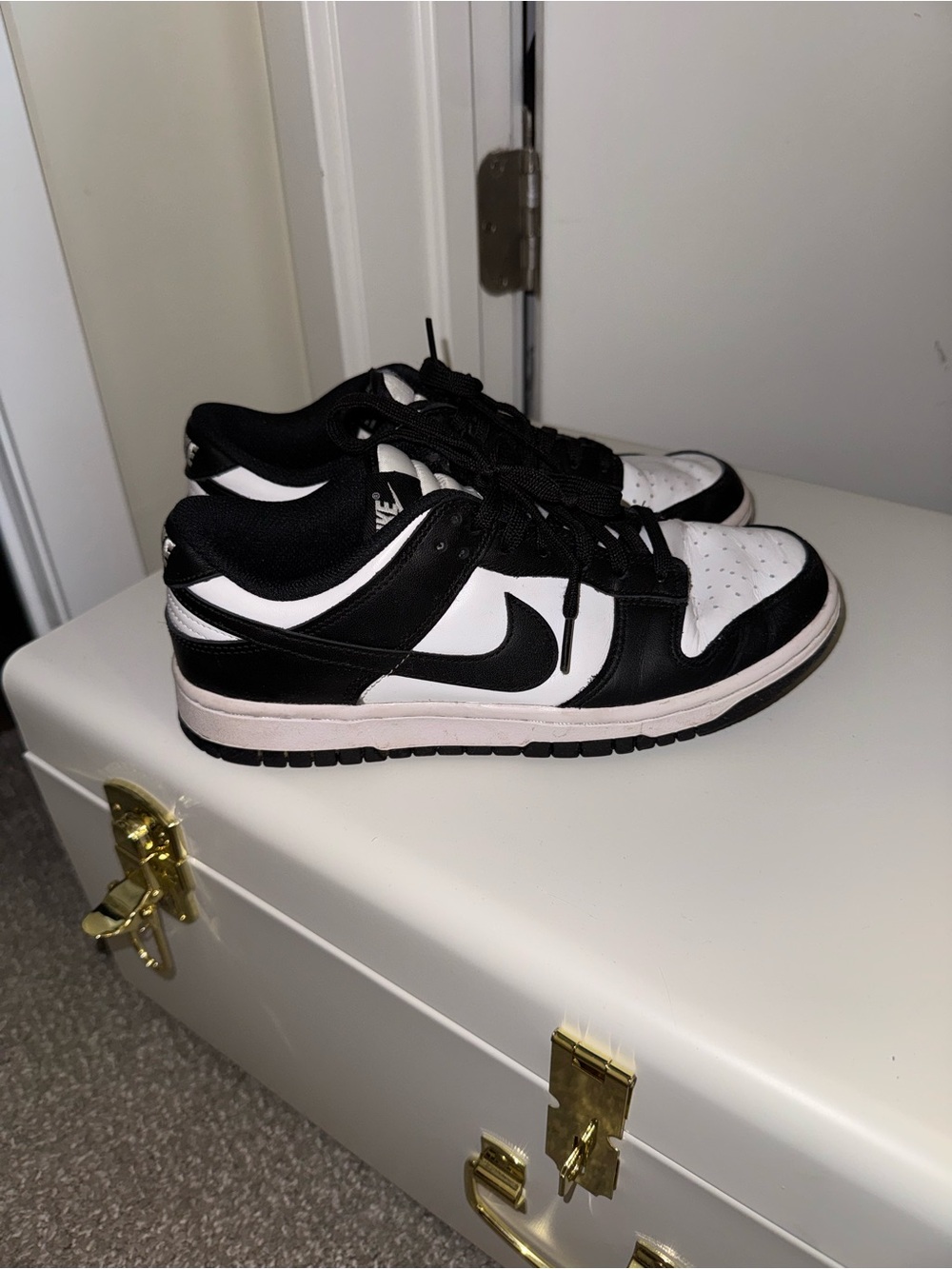 Nike Black and White Low-Top Sneakers